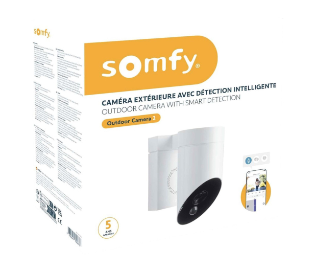 Somfy Kamera zewnętrzna Protect V2 - biała - 1359532 - zdjęcie 3
